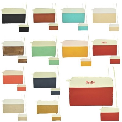 9015- 12 PIECE PU LEATHER CROSS BODY/ SHOULDER BAG (12 COLORS)